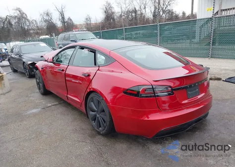 2025 Tesla Model S Plaid from USA, damaged, VIN 5YJSA1E69SF547975